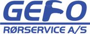 Gefo rørservice AS sin logo